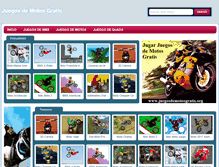 Tablet Screenshot of juegosdemotosgratis.org